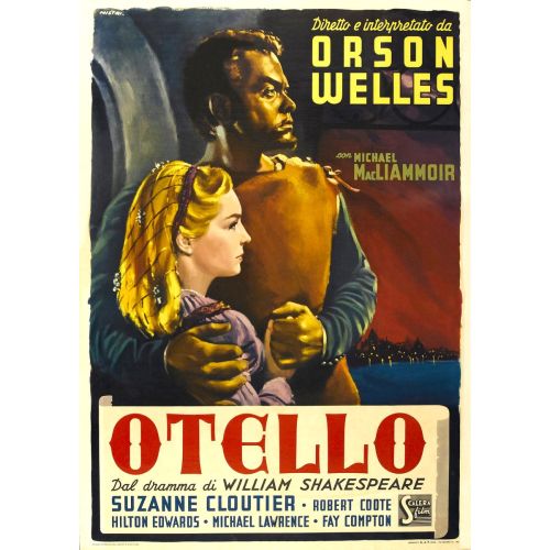 The Tragedy Of Othello The Moor Of Venice Theater Poster The Tragedy Of Othello The Moor Of Venice Theater Poster