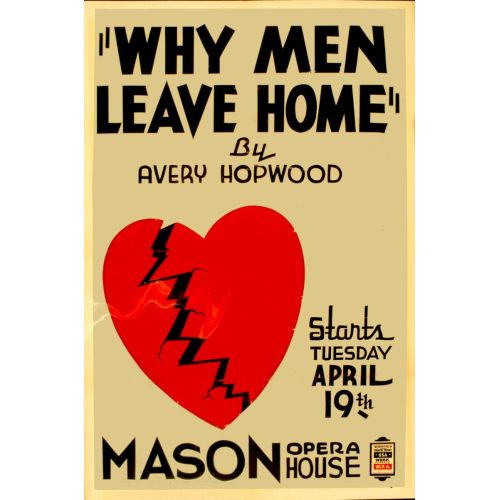 Why Men Leave Home Opera Poster
