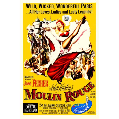 Wild, Wicked, Wonderful Paris, Moulin Rouge Posteri Wild, Wicked, Wonderful Paris, Moulin Rouge Posteri yüksek kaliteli kanvas