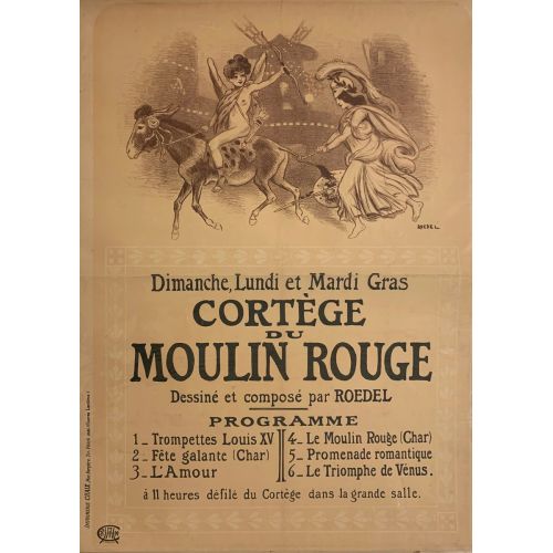 Cortege Du Moulin Rouge Posteri