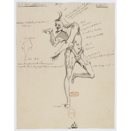 Costumes For Hector Berlioz's Benvenuto Cellini No 17 Clare Opera Posteri