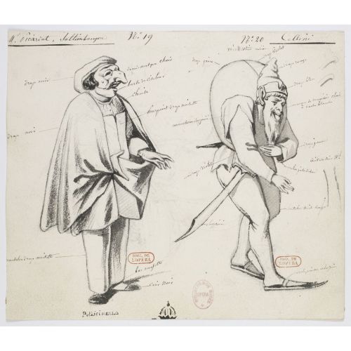 Costumes For Hector Berlioz's Benvenuto Cellini No 19 Picardat Opera Posteri