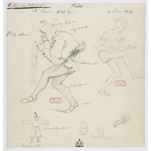 Costumes For Hector Berlioz's Benvenuto Cellini No 21 Opera Posteri