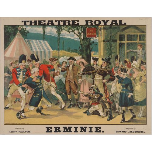 Erminie Opera Posteri