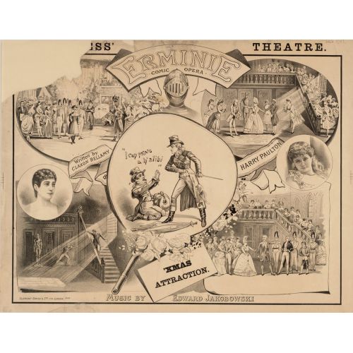 Erminie 4 Opera Posteri
