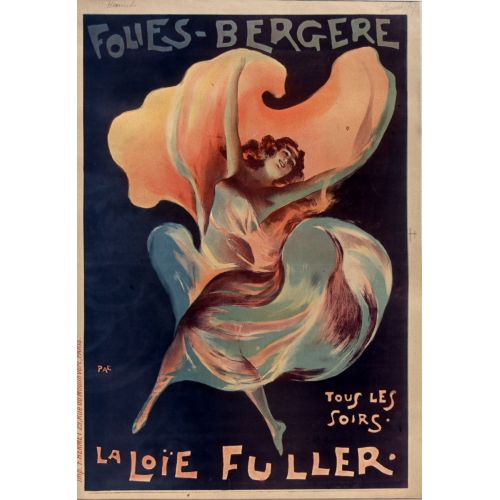 Folies Bergere La Loïe Fuller 4 Posteri