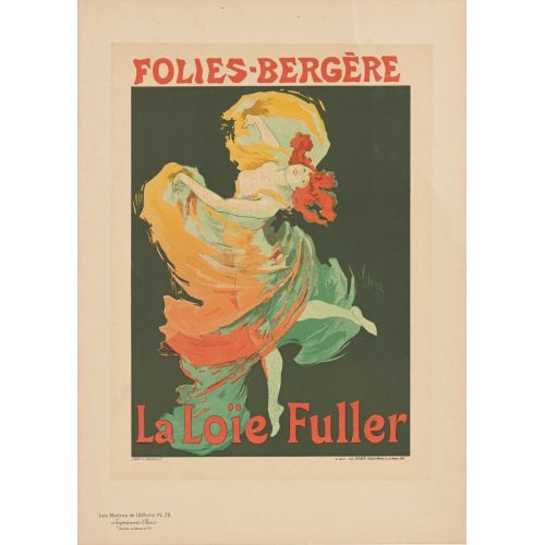Folies Bergere, La Loïe Fuller Posteri