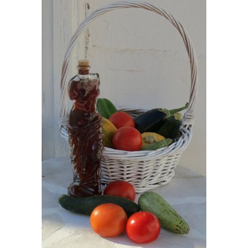 Fruit Basket Poster The Fruit Basket Poster features a vibrant display of various fruits such as apples, oranges, grapes, and