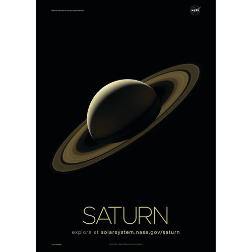 Rings Of Saturn Poster