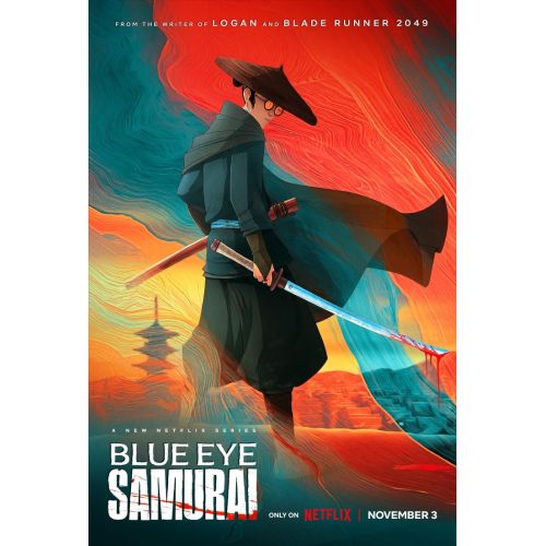 Blue Eye Samurai Posteri