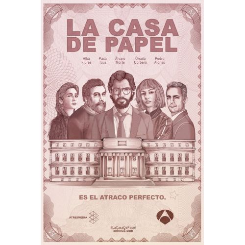 La Casa de Papel Poster La Casa de Papel Poster