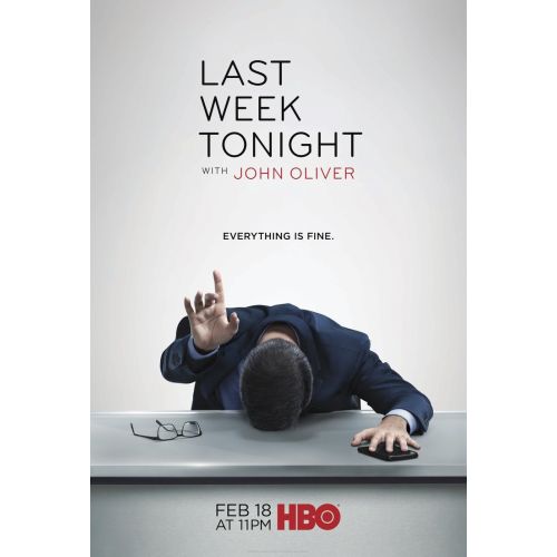 Last Week Tonight with John Oliver Poster Last Week Tonight with John Oliver Poster