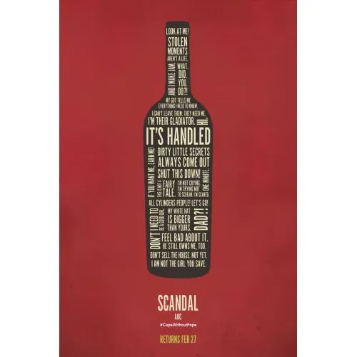 Scandal Posteri  Dizi Poster