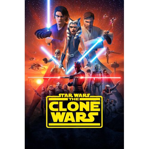 Star Wars The Clone Wars Poster Star Wars The Clone Wars Poster