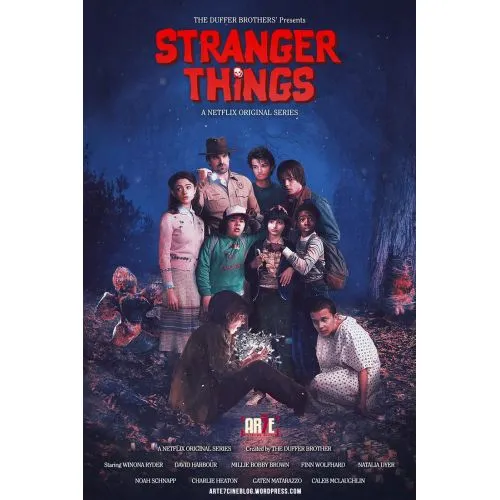 Stranger Things 7 Poster  TV Series Posters