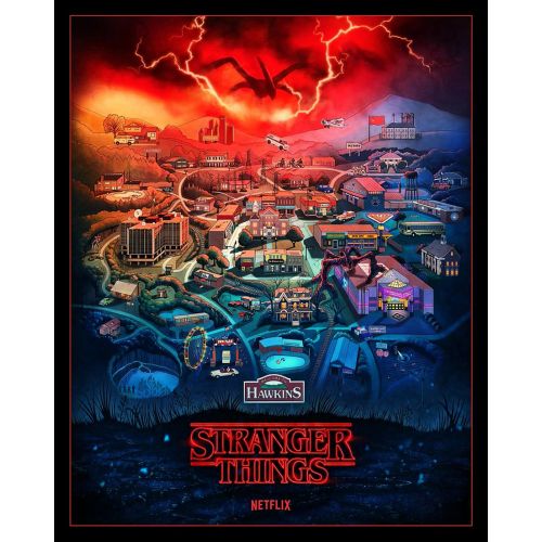 Stranger Things 9 Poster Stranger Things 9 Poster
