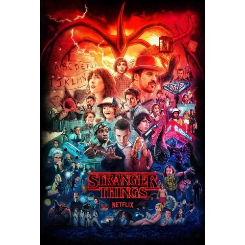 Stranger Things 10 Poster Stranger Things 10 Poster