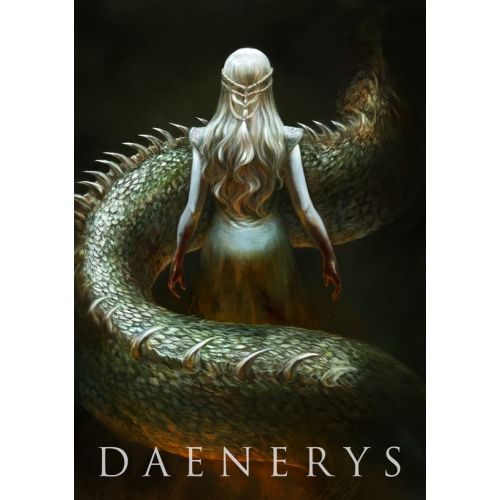 Game Of Thrones Khaleesi-Daenerys Targaryen Poster 7 Game Of Thrones Khaleesi-Daenerys Targaryen Poster 7