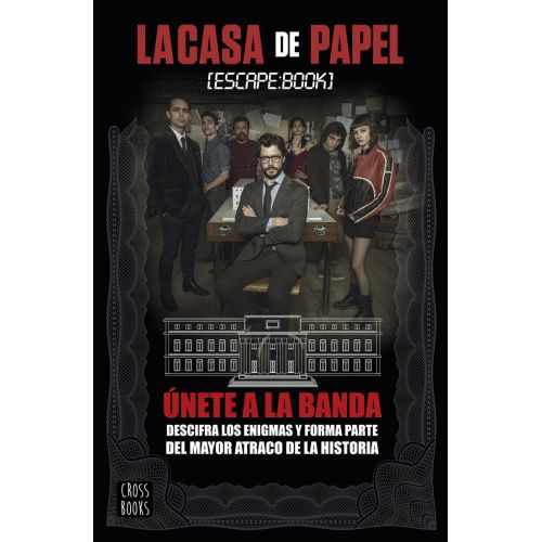 La Casa De Papel Escape Book Movie Poster La Casa De Papel Escape Book Movie Poster