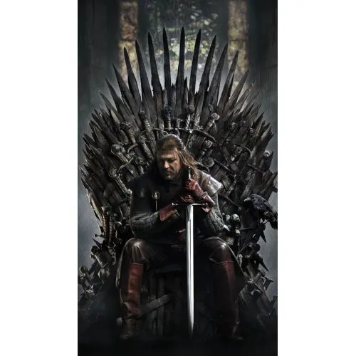 Game Of Thrones Eddard Stark Poster The Game Of Thrones Eddard Stark Poster series features various striking images of the
