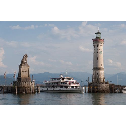Lindau Harbor Gölü Posteri Lindau Harbor Gölü Posteri