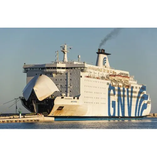 A Ferry Poster A Ferry Poster features a vibrant design showcasing a ferry sailing across the water. The poster is available for