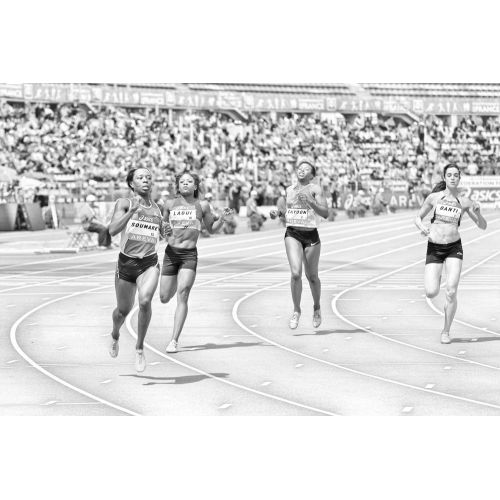 Bayanlar 100m Atletizm Şampiyonası Posteri Bayanlar 100m Atletizm Şampiyonası Posteri