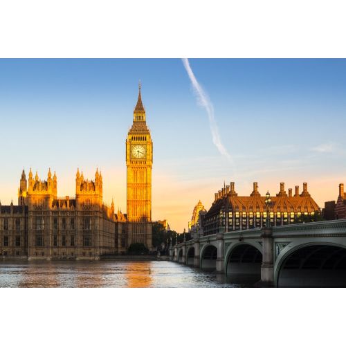 Big Ben Ve Gündoğumu Posteri