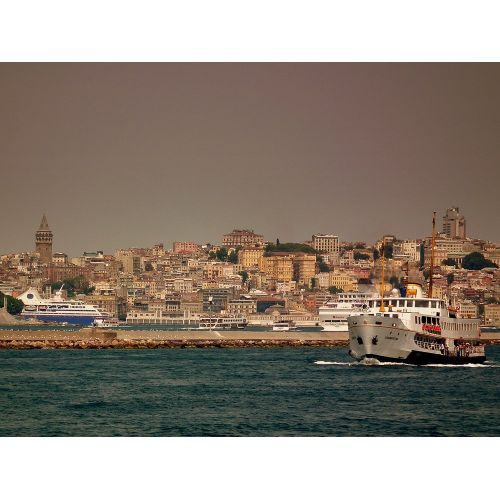 Bosphorus Poster The Bosphorus Poster features a stunning view of the iconic Bosphorus region. The poster is available for