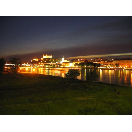 Eski Şehir Parçası Bratislava Slovakya Posteri