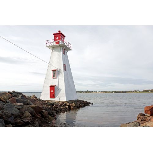 Brighton Beach Front Lighthouse Poster The Brighton Beach Front Lighthouse Poster features a picturesque view of the iconic