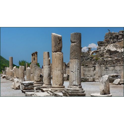 Efes Antik Kenti Agora Posteri