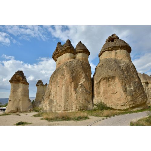 Fairy Chimneys Cappadocia Poster 2 Poster Fairy Chimneys Cappadocia Poster 2 features colorful and striking images of the unique