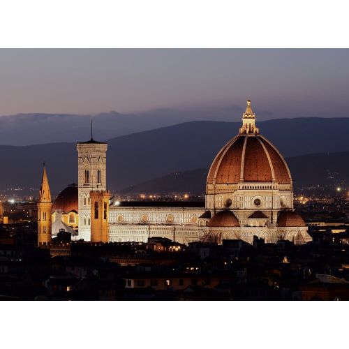 Florence Duomo From Michelangelo Hill Poster The Florence Duomo From Michelangelo Hill Poster features a stunning view of the
