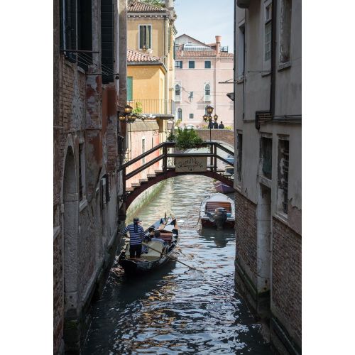 Gondola Venice Italy April Poster The Gondola Venice Italy April Poster features a stunning image of gondolas floating gracefully