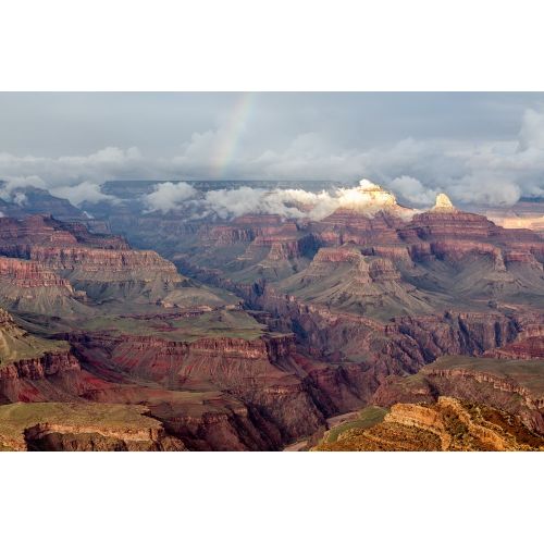 Rainbow İle Büyük Kanyon Hopi Noktası Posteri