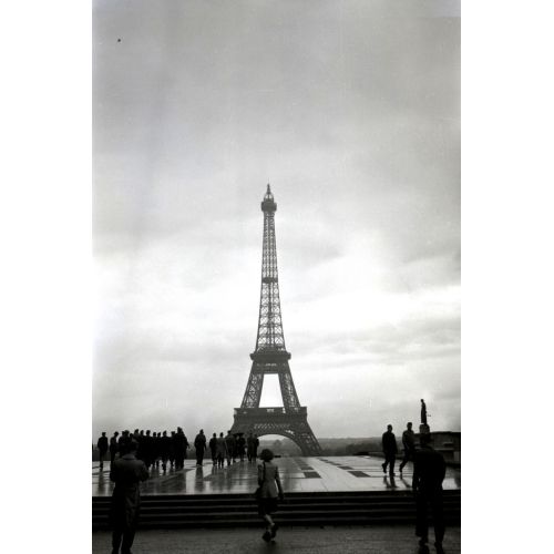 Eiffel Kulesi Silüeti Posteri