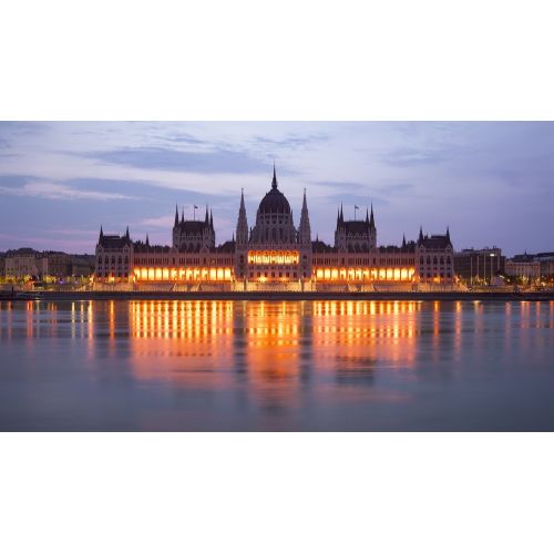 Hun Budapeşte Macaristan Parlamentosu Posteri