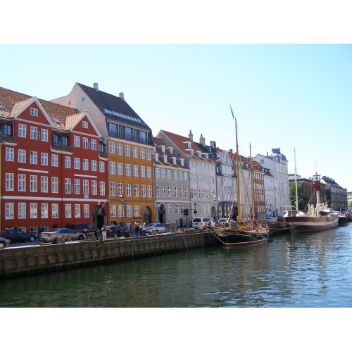 Nyhavn Nehri Kopenhag Posteri