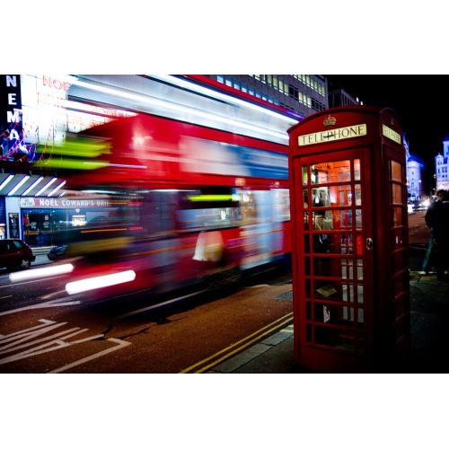 Londra Ve Telefon Kulübesi Posteri Londra Ve Telefon Kulübesi Posteri