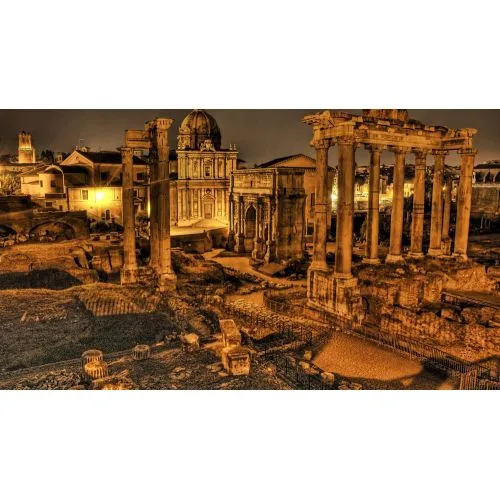 Antique Roma View Poster Antique Roma View Poster
