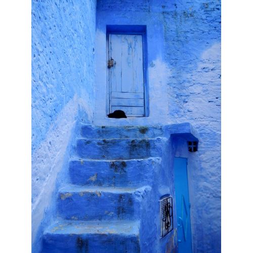 Morocco Mavi Merdivenler Posteri 2 Morocco Mavi Merdivenler Posteri 2