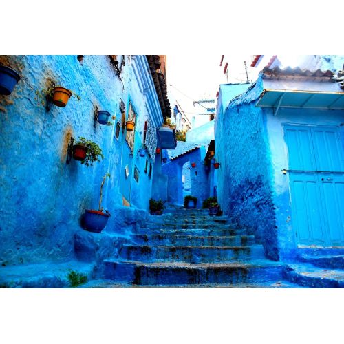 Morocco Mavi Merdivenler Posteri 3 Morocco Mavi Merdivenler Posteri 3