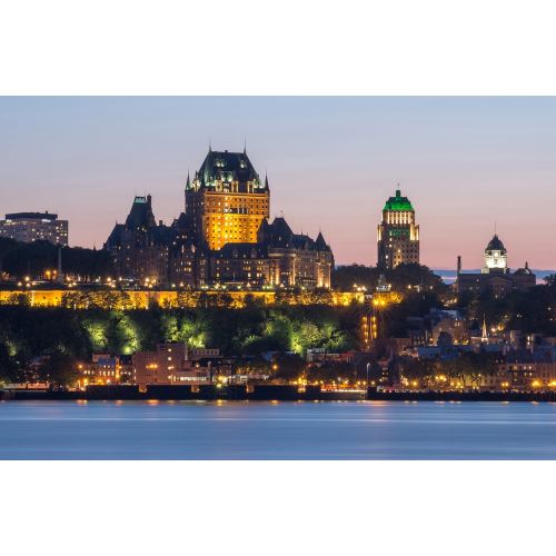 Quebec Şehir Geceleri Levis Şehrinden Manzara Posteri Quebec Şehir Geceleri Levis Şehrinden Manzara Posteri
