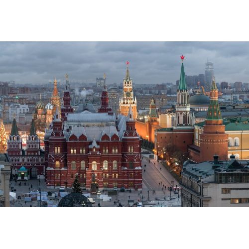 Red Square Poster