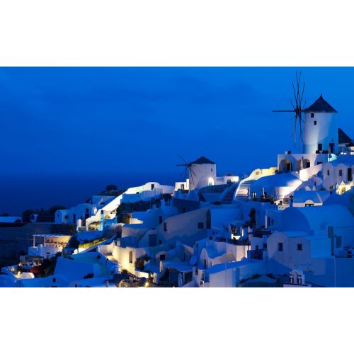Santorini Manzarası Posteri Santorini Manzarası Posteri