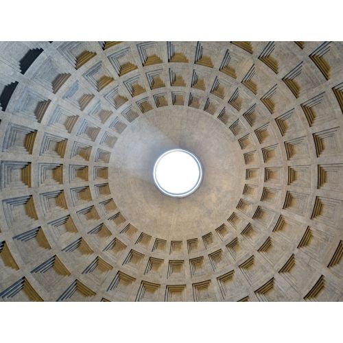 Pantheon Kubbe İç Roma Posteri