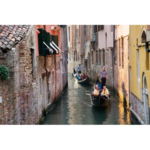 Venice And Gondolas Poster