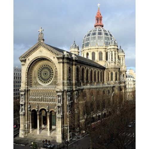 Aziz Augustin Kilisesi Paris Posteri