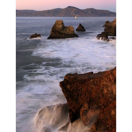 Gün Batımında Marin Headlands Posteri